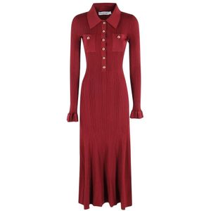 Self Portrait, Dames, Jurken, Rood, Maat: M