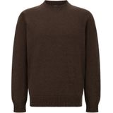 Boggi Milano, Heren, Truien, Bruin, Maat: S Wol,