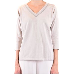 Fabiana Filippi, Dames, Truien, Beige, Maat: M
