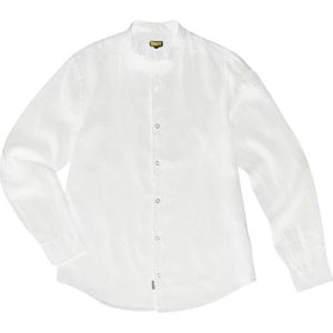 Blauer, Heren, Overhemden, Wit, Maat: XL Linnen,