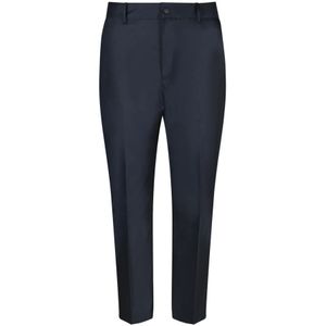 PT Torino, Heren, Broeken, Blauw, Maat: M Katoen,