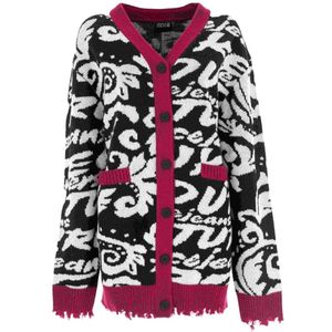 Versace Jeans Couture, Dames, Truien, Veelkleurig, Maat: M