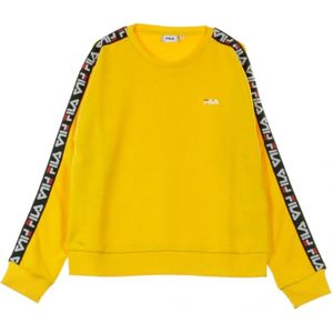 Fila, Dames, Sweatshirts & Hoodies, Geel, Maat: L
