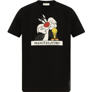 Iceberg, Heren, Tops, Zwart, Maat: 3XL Katoen,