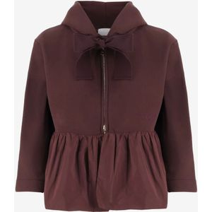 Patou, Dames, Sweatshirts & Hoodies, Rood, Maat: S Katoen,