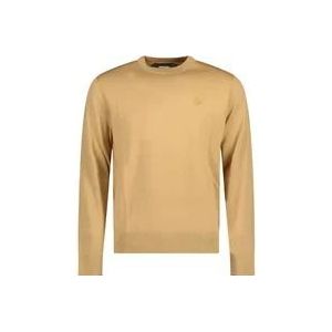 Dsquared2 Stijlvolle Pullover Trui voor Mannen , Brown , Heren , Maat: L