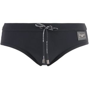 Dolce & Gabbana, Heren, Badkleding, Blauw, Maat: S Polyamide,