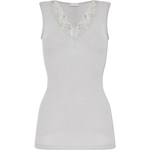 Hanro, Dames, Tops, Grijs, Maat: L Zijde,