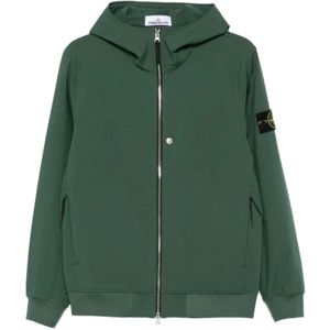 Stone Island, Heren, Sweatshirts & Hoodies, Groen, Maat: 2XL