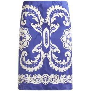 Etro, Dames, Rokken, Blauw, Maat: M Viscose,