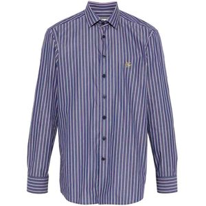 Etro, Heren, Overhemden, Veelkleurig, Maat: 2XL Katoen,