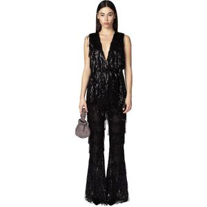 Twentyfour, Dames, Jumpsuits & Playsuits, Zwart, Maat: M