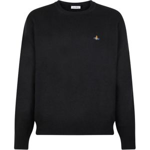 Vivienne Westwood, Heren, Truien, Zwart, Maat: XL Wol,