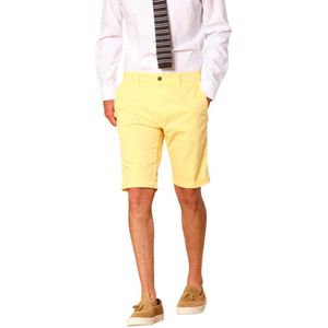 Mason's, Heren, Korte broeken, Geel, Maat: XS Katoen,