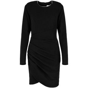 Silvian Heach - Mini-jurk - Zwart - Ronde Halslijn