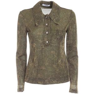 Vivetta, Dames, Tops, Groen, Maat: M