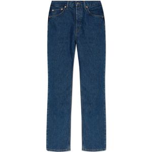 Re/Done, Dames, Jeans, Blauw, Maat: W26 Denim,