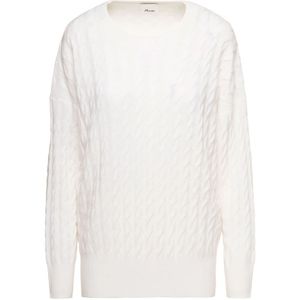 Allude, Dames, Truien, Wit, Maat: S Kasjmier,