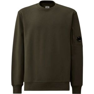 C.p. Company, Heren, Sweatshirts & Hoodies, Grijs, Maat: M Fleece,