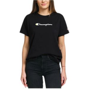 Champion, Dames, Tops, Zwart, Maat: XS