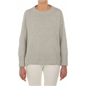 Le Tricot Perugia, Dames, Truien, Grijs, Maat: L