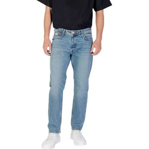Jack & Jones, Heren, Jeans, Blauw, Maat: W34 Katoen,
