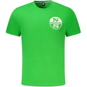 North Sails - Cotton T-Shirt - Groen - Heren