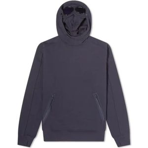 C.p. Company, Heren, Sweatshirts & Hoodies, Blauw, Maat: XL Fleece,