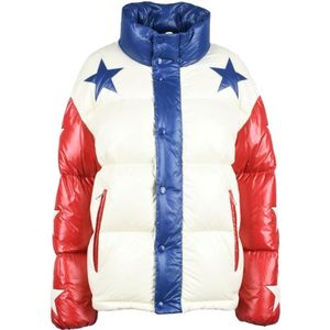 Moncler, Heren, Jassen, Veelkleurig, Maat: S Polyamide,