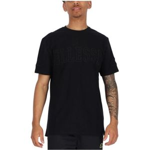 Ellesse, Heren, Tops, Zwart, Maat: M