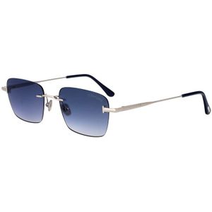 Tom Ford, unisex, Accessoires, Blauw, Maat: 54 MM