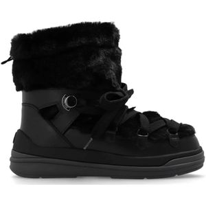 Moncler, Dames, Schoenen, Zwart, Maat: 35 EU Leer,