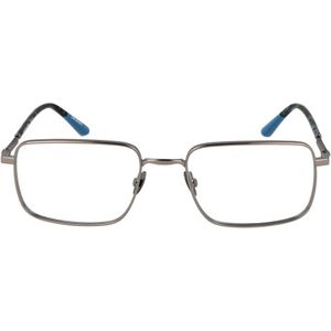 Scotch & Soda - Metal Optical Frame - Grijs - Rechthoekig Montuur