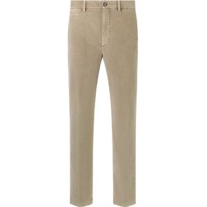 Boggi Milano, Heren, Broeken, Beige, Maat: W30 Katoen,