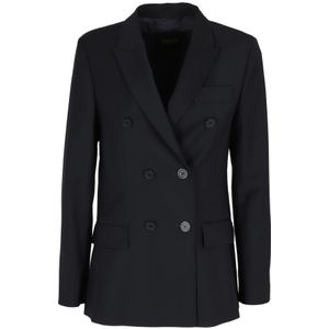 Seventy, Dames, Jassen, Blauw, Maat: L Wol,