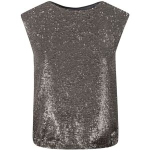 Herno, Dames, Tops, Grijs, Maat: S