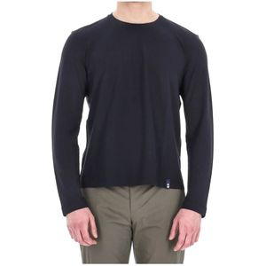 Drumohr, Heren, Tops, Blauw, Maat: S Katoen,