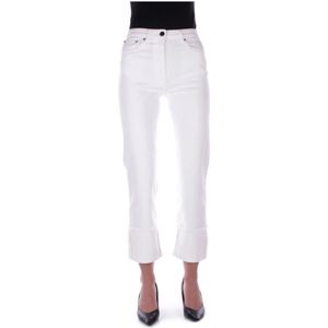 Semicouture, Dames, Jeans, Wit, Maat: W29 Katoen,