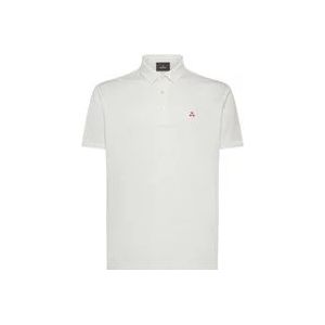 Peuterey Polo Hemden , White , Heren , Maat: XL