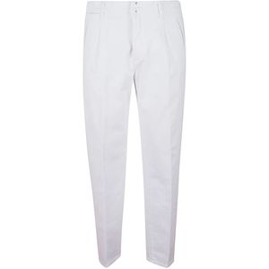 Incotex, Heren, Broeken, Wit, Maat: W32 Katoen,