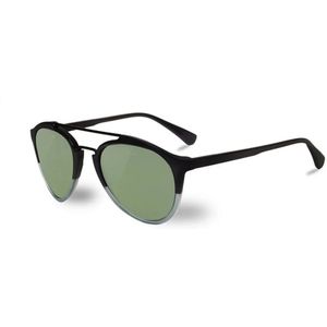 Vuarnet - VL160300051121 - Zonnebril - Zwart - Acetaat - Groene Lenzen