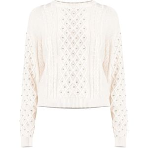 Kocca, Dames, Truien, Beige, Maat: L Wol,