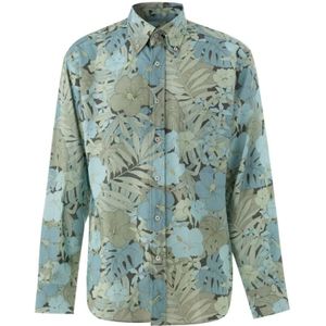 Tom Ford, Heren, Overhemden, Blauw, Maat: M