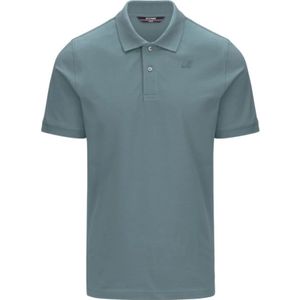 K-Way, Heren, Tops, Groen, Maat: S Katoen,