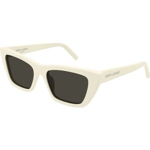 Saint Laurent - SL 276 Mica 056 - Zonnebril - Wit - 55 MM