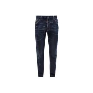 Dsquared2 Italiaanse Slim-fit Jeans , Blue , Heren , Maat: S