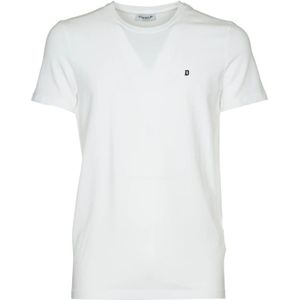 Dondup, Heren, Tops, Wit, Maat: 2XL Katoen,