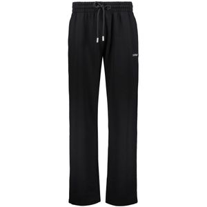 Off White, Heren, Broeken, Zwart, Maat: 2XL Katoen,