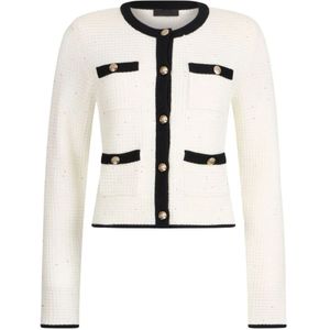 Liu Jo, Dames, Truien, Beige, Maat: S Acryl,