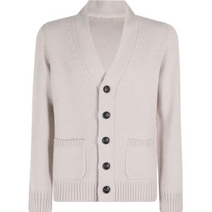 Drumohr, Heren, Truien, Grijs, Maat: L Wol,